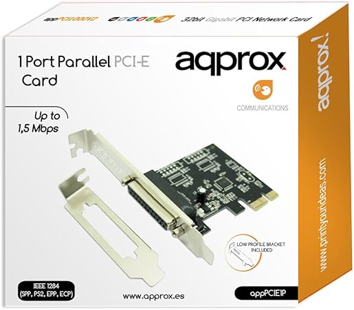 Carte d’extension PCIe Approx APPPCIE – Ports série/parallèle