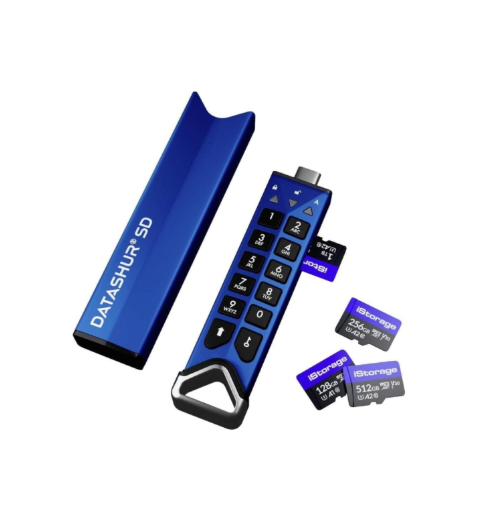 Clé USB Sécurisée iStorage datAshur SD – Chiffrement AES-XTS 256 bits et code PIN