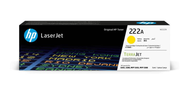 Cartouche Toner Jaune HP 222A LaserJet Original