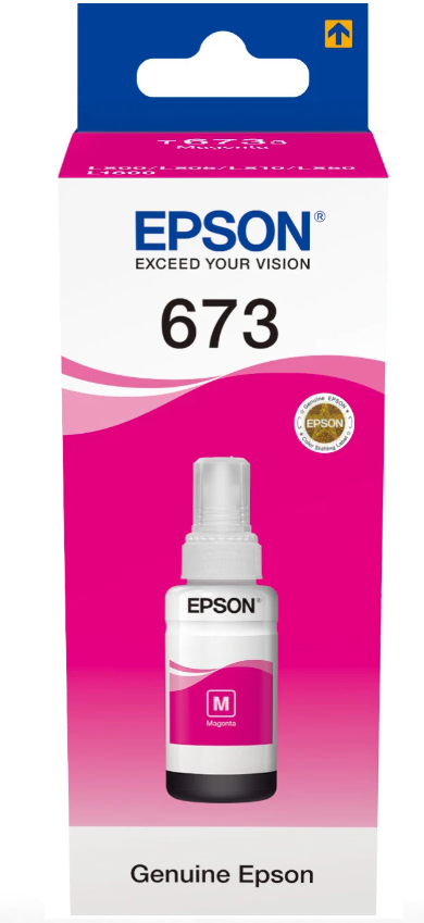 Bouteille d’encre Epson 673 M Magenta d’origine