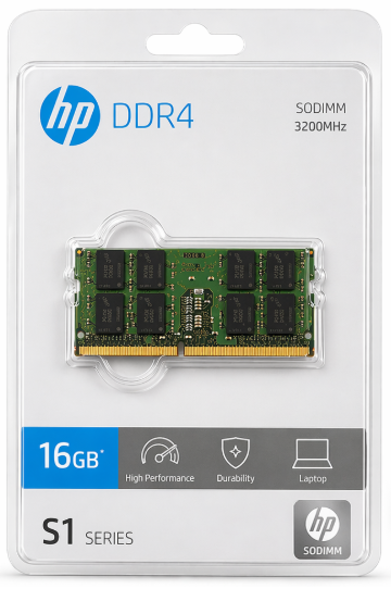 Mémoire RAM HP S1 16 Go DDR4 3200MHz SODIMM