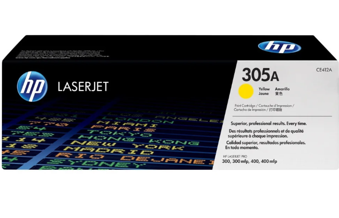 Cartouche Toner Jaune HP 305A LaserJet Original