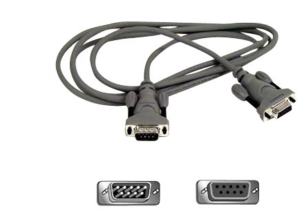 Câble d’extension série Belkin Pro Series DB9 M/F – 1.8 m avec vis de fixation