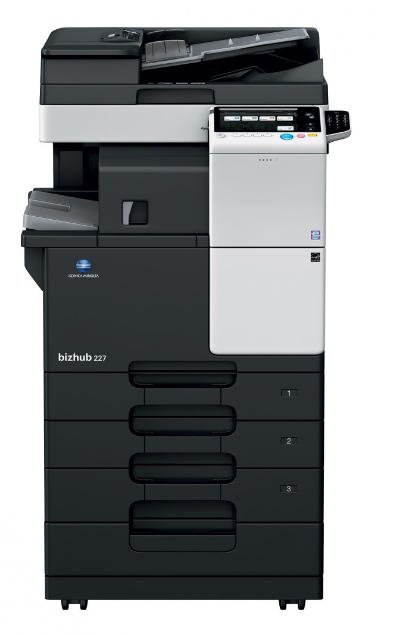Appareil Multifonction A3 Noir & Blanc Bureau Konica Minolta bizhub 227