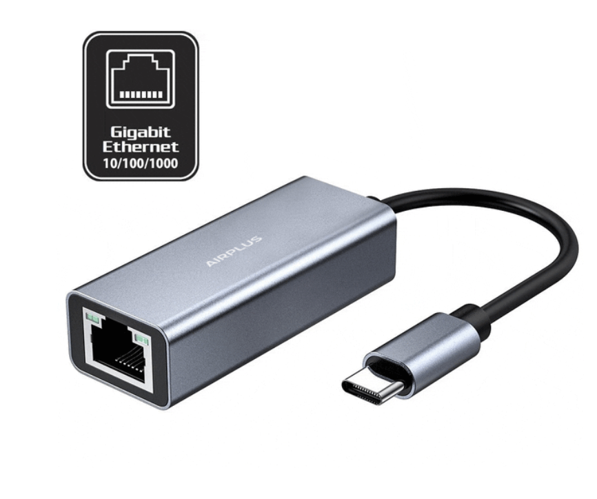 Adaptateur Ethernet USB-C vers Gigabit RJ45 Airplus C3101