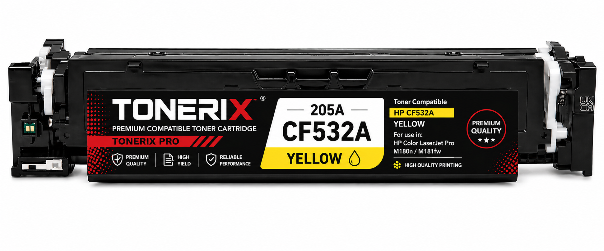 Cartouche Toner Jaune Compatible Tonerix HP 205A pour HP Color LaserJet