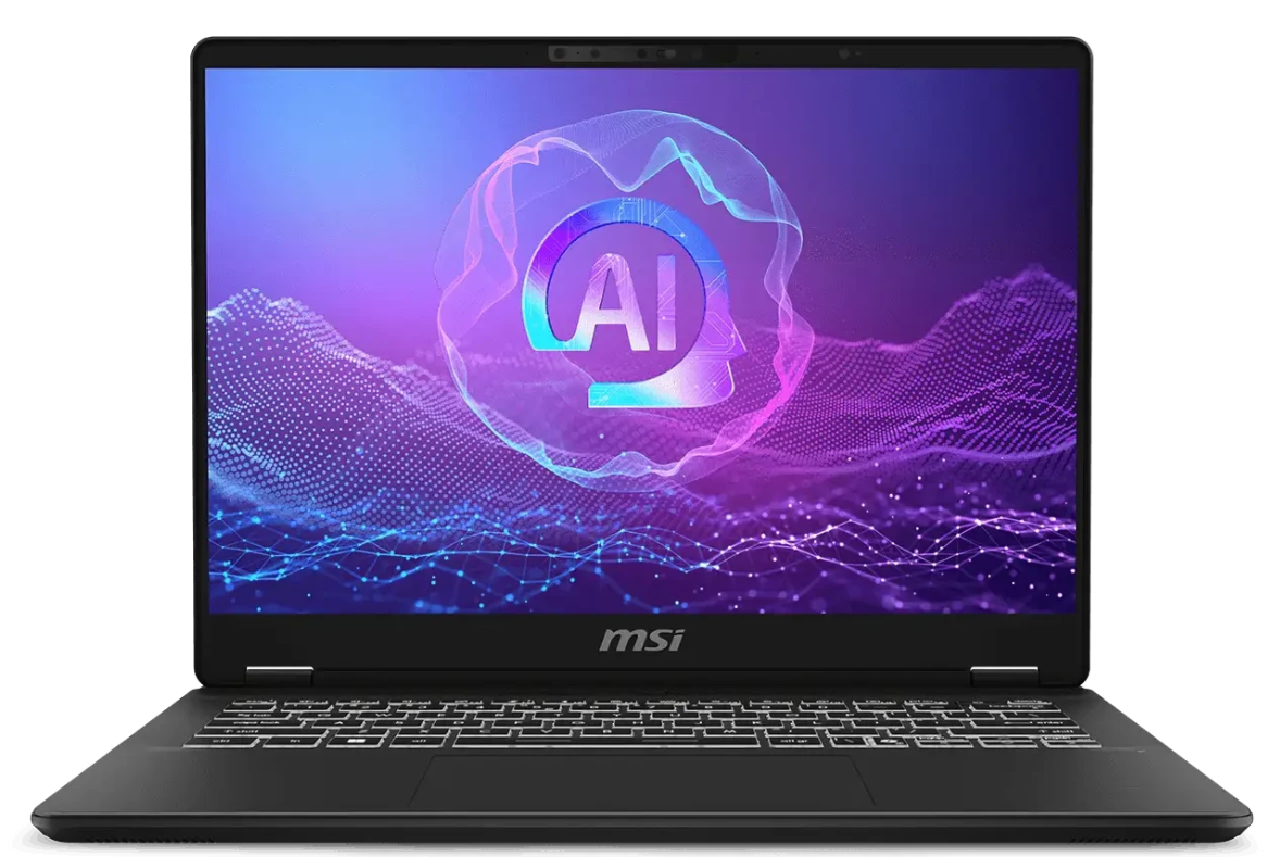 Ordinateur Portable MSI Prestige 14 AI+ Evo – Intel Core Ultra 7 – 32 Go – SSD 1 To – Écran 14" 2.8K OLED 120 Hz