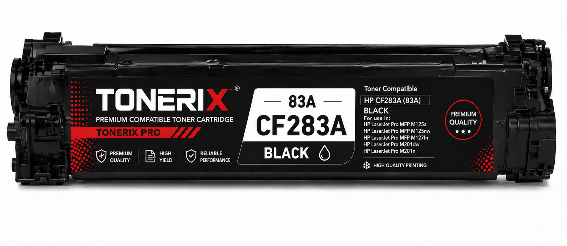 Cartouche Toner Noir Compatible Tonerix HP 83A pour HP LaserJet