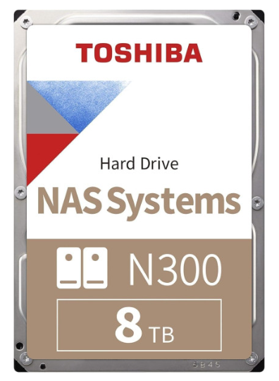 Disque Dur Interne NAS Toshiba N300 8 To