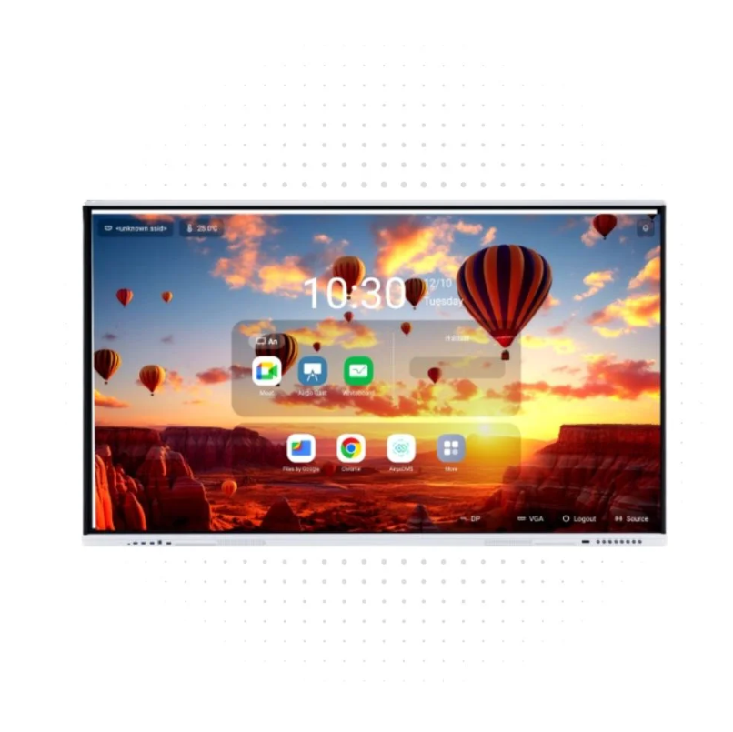 Écran Interactif Tactile 75" Weonex WX-WB07524H – 4K UHD – Android 14 – 8 Go / 64 Go – Caméra 13 MP