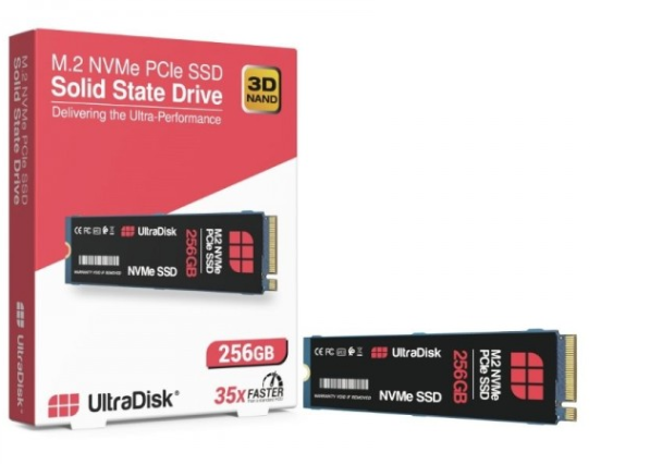 SSD Interne M.2 NVMe Ultra Haute Performance 256 Go UltraDisk