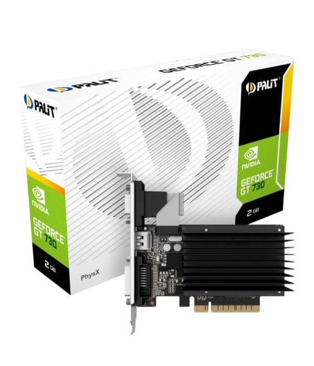 Carte Graphique 2 Go DDR3 HDMI/DVI/VGA Palit GeForce GT 730