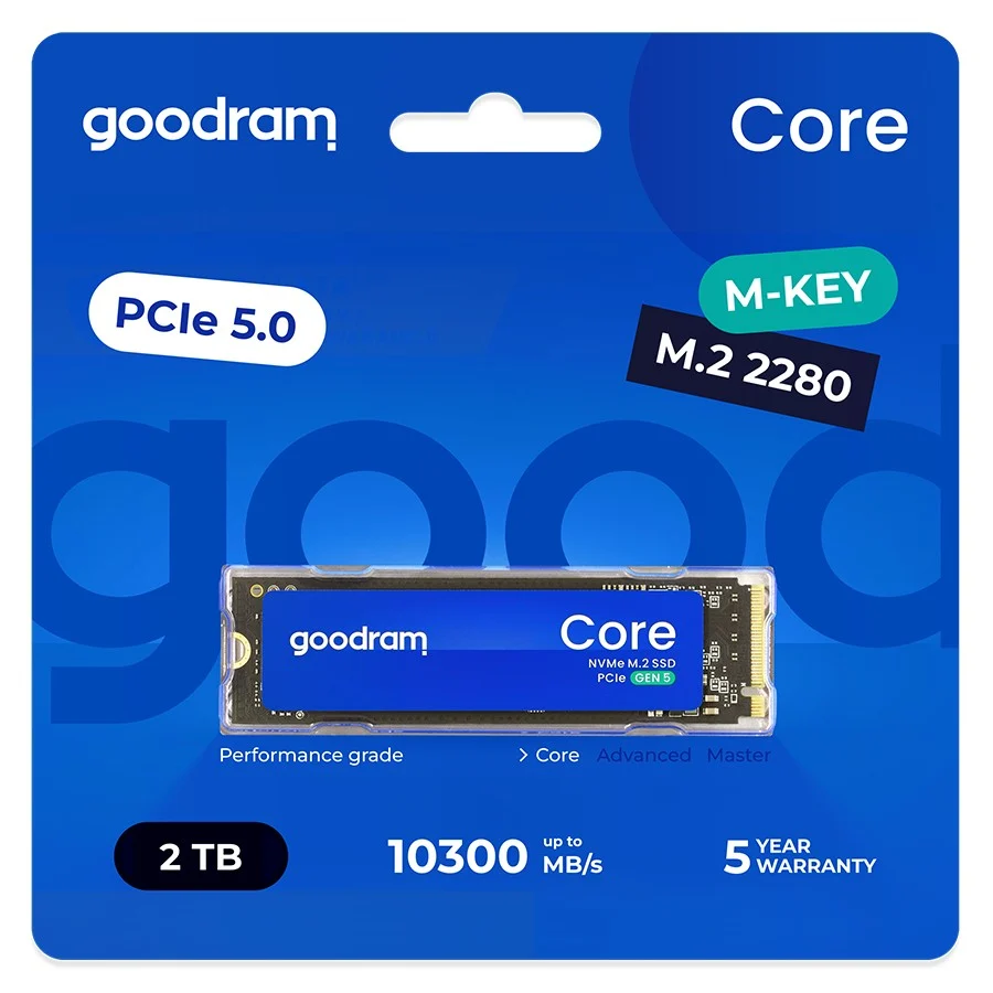 SSD Goodram GRC01 2 To M.2 PCIe 5.0 NVMe