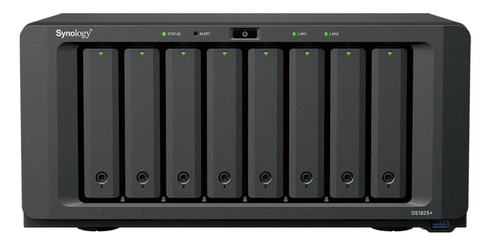 Serveur NAS Synology DiskStation DS1825+ 8 Baies 8 Go ECC