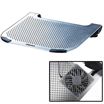 Support ventilé Fellowes Precision Cooler Mini Netbook Riser pour ordinateur portable