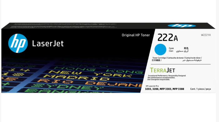 Cartouche Toner Cyan HP 222A LaserJet Original