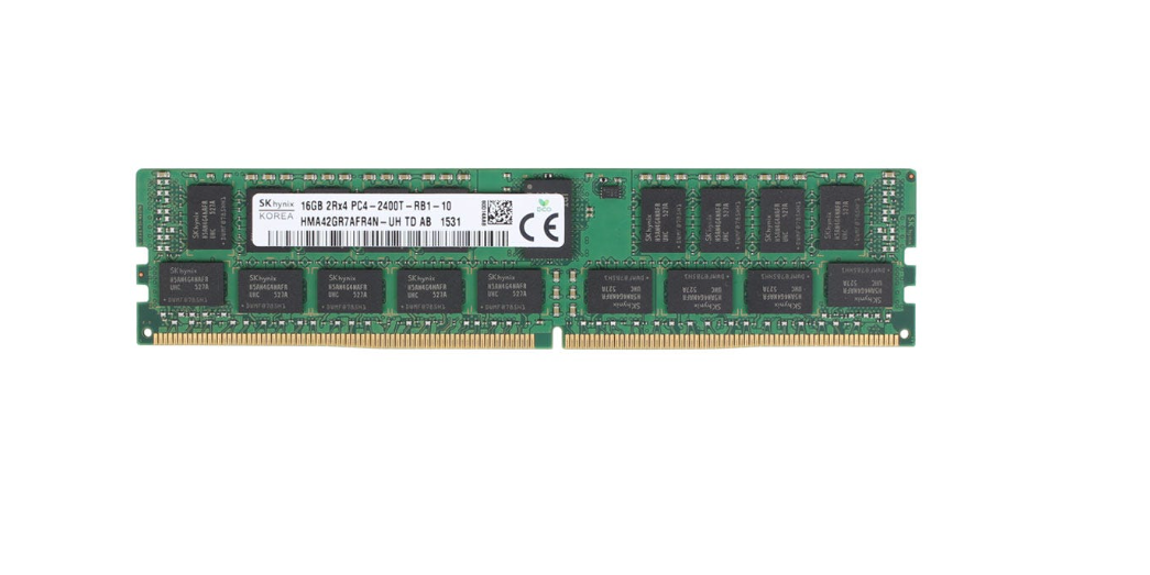Mémoire Serveur 16 Go DDR4 ECC Registered SK Hynix PC4-2400T-R  Modèle :