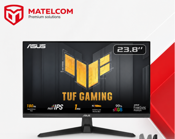 ASUS TUF Gaming VG249Q3A – Écran Gaming 23.8" IPS FHD 180Hz 1ms