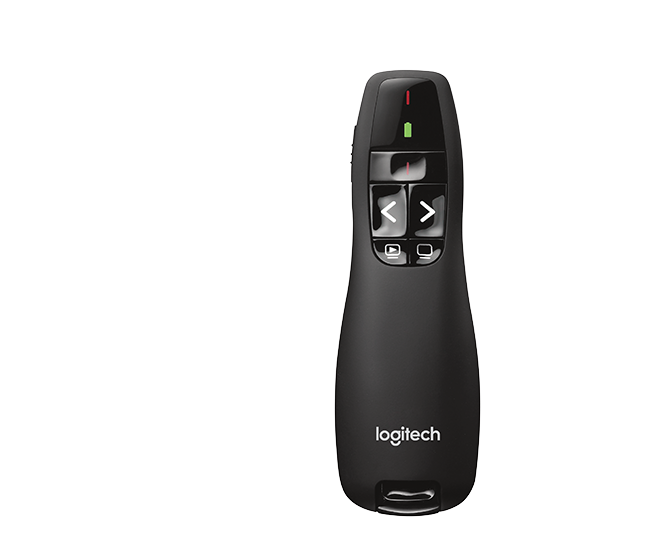 Télécommande de Présentation Logitech Wireless Presenter R400 avec Pointeur Laser