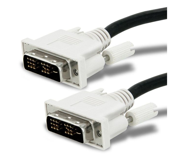 Câble HP DVI-D 18+1 Mâle/Mâle pour Moniteur LCD