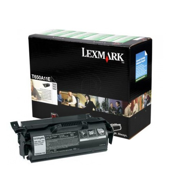 Cartouche Toner Noir Original Lexmark T650