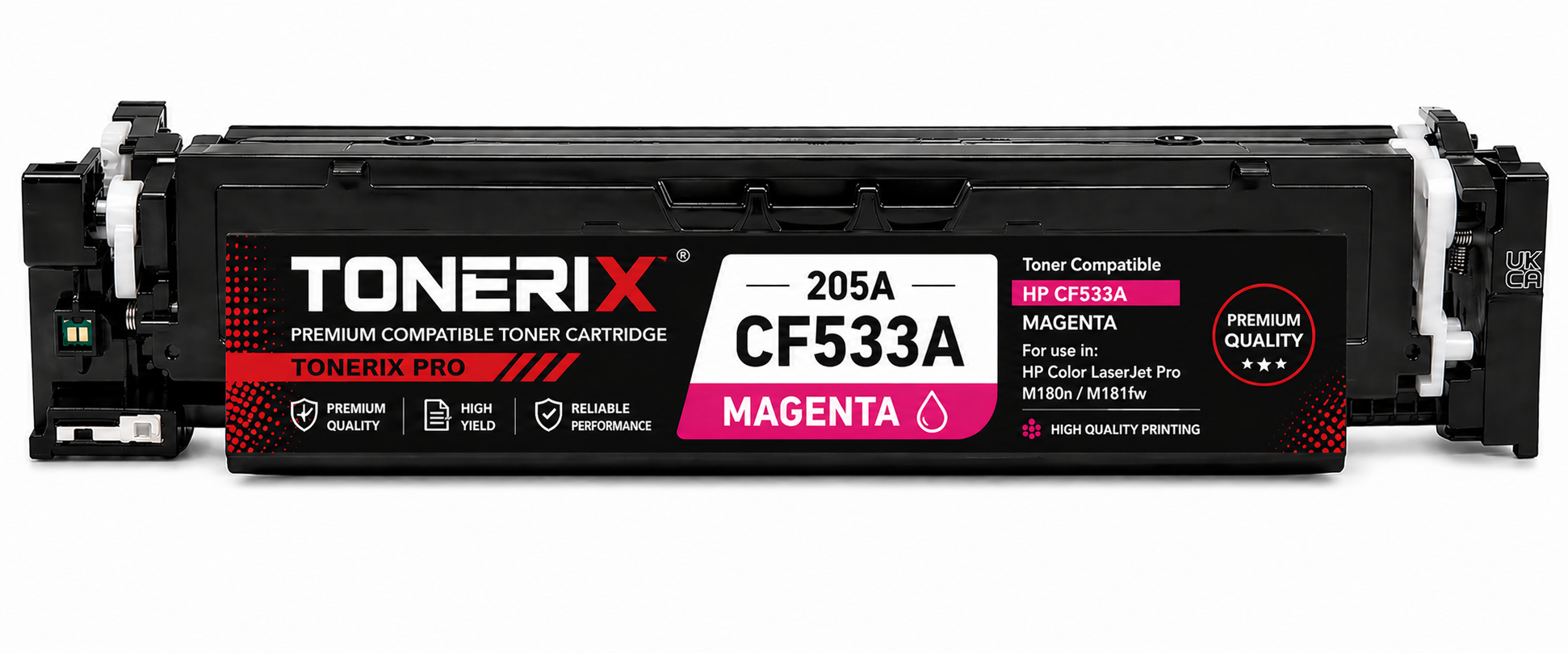 artouche Toner Magenta Compatible Tonerix HP 205A pour HP Color LaserJet
