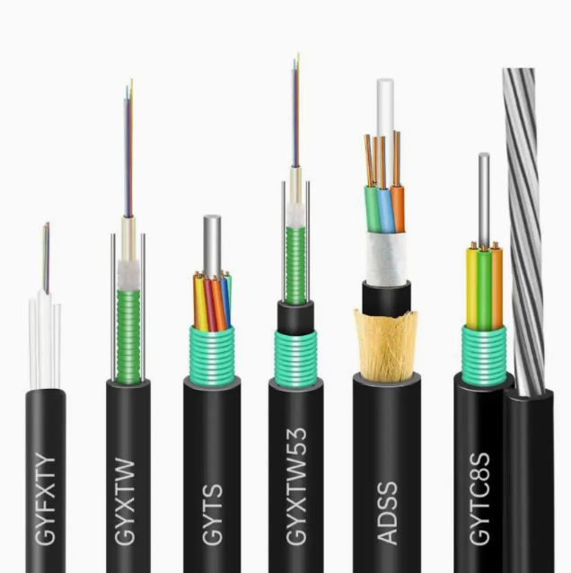 Câble à Fibre Optique Blindé FTTH Haute Vitesse pour Applications Extérieures
