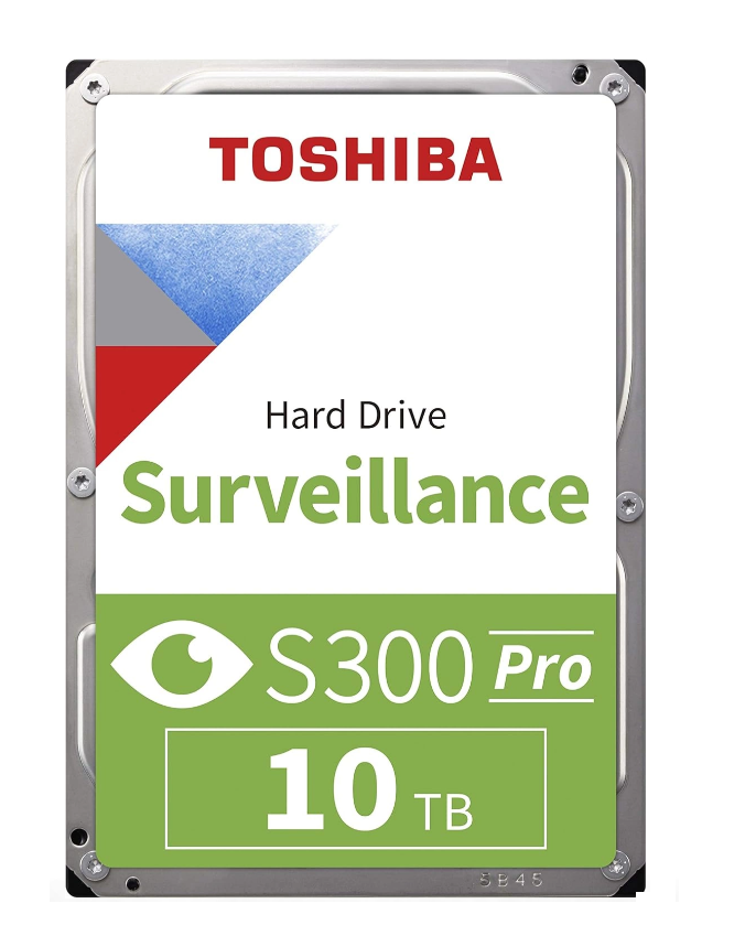 Disque Dur Interne Surveillance 10 To 3.5" Toshiba S300 Pro