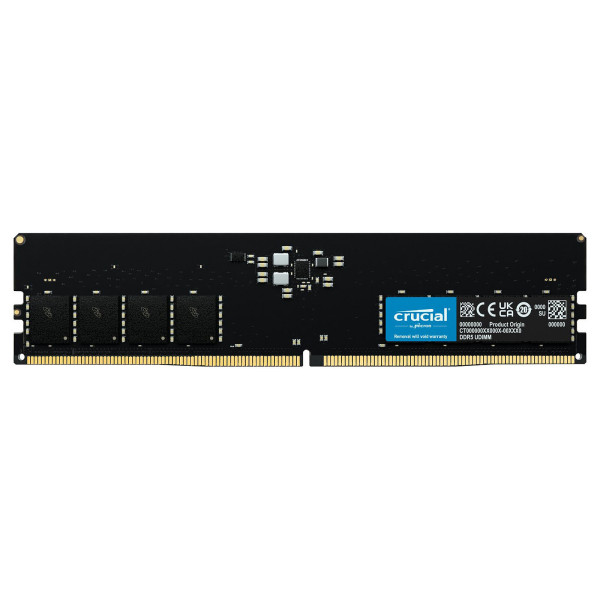 Mémoire RAM Crucial 16Go DDR5 5600MHz UDIMM