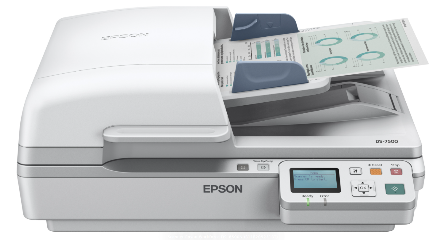 Scanner réseau professionnel Epson WorkForce DS-6500N