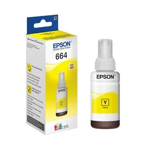 Bouteille d’encre Epson 664 Y Jaune d’origine