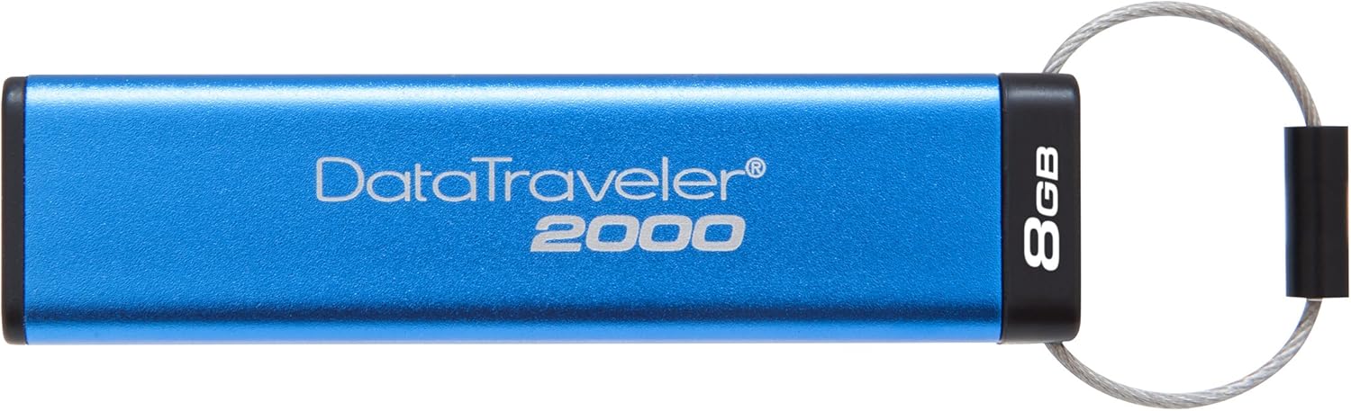 Kingston DataTraveler 2000 – Clé USB 3.0 Chiffrée 8GB avec Clavier PIN