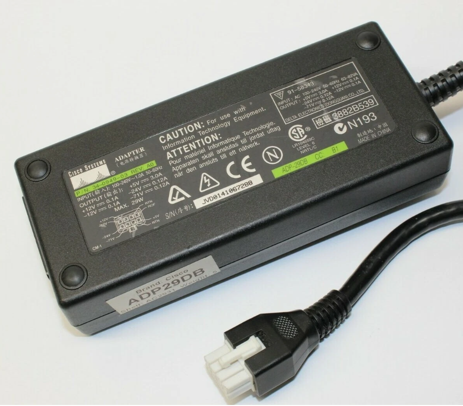 Adaptateur Secteur Réseau Cisco 34-0949-02 ADP-29DB