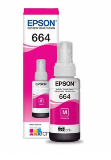 Bouteille d’encre Epson 664 M Magenta d’origine