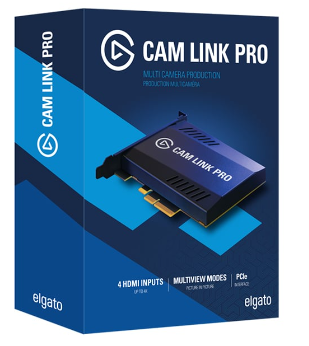 Carte d’Acquisition PCIe Multi HDMI 4K Elgato Cam Link Pro