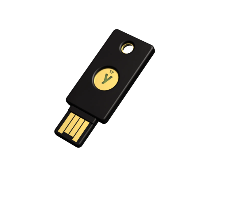 Yubico YubiKey 5 NFC – Clé de sécurité USB-A et NFC pour authentification MFA
