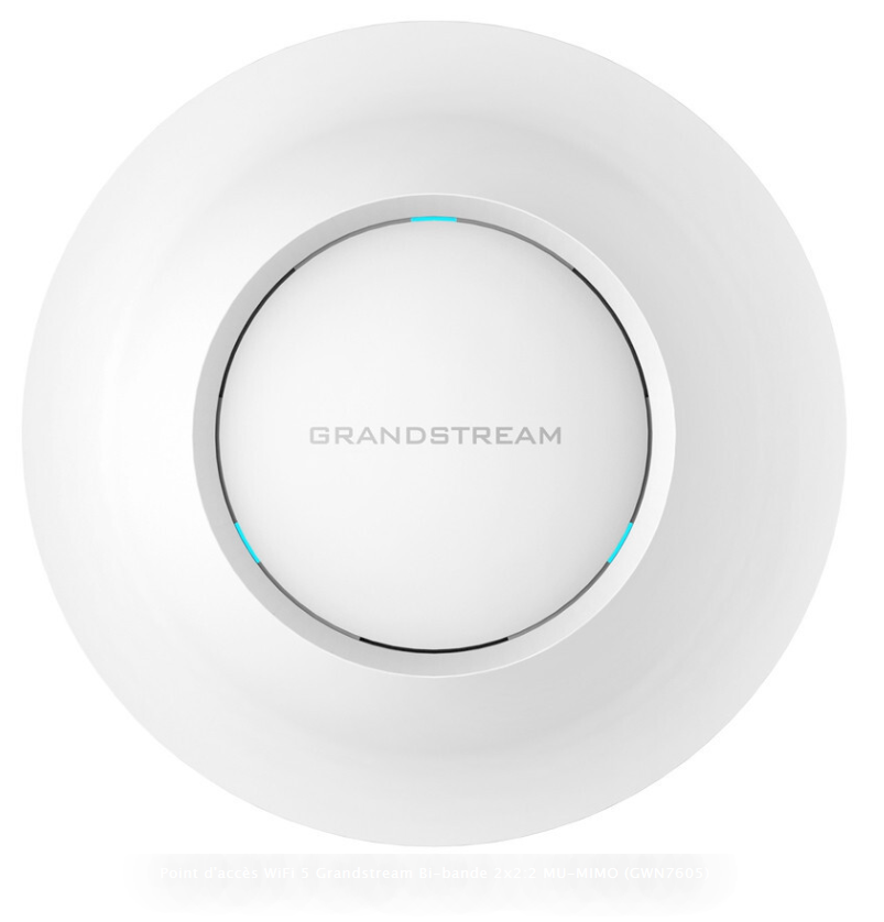 Point d’Accès WiFi 5 Bi-bande 2x2 MU-MIMO Grandstream GWN7605