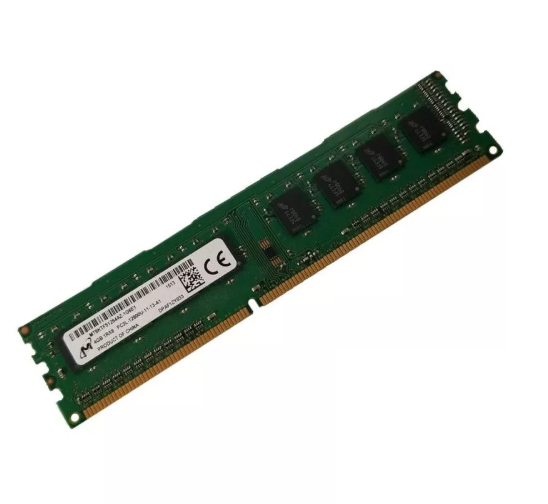 Barrette Mémoire 4 Go DDR3 1600 MHz U-DIMM Micron
