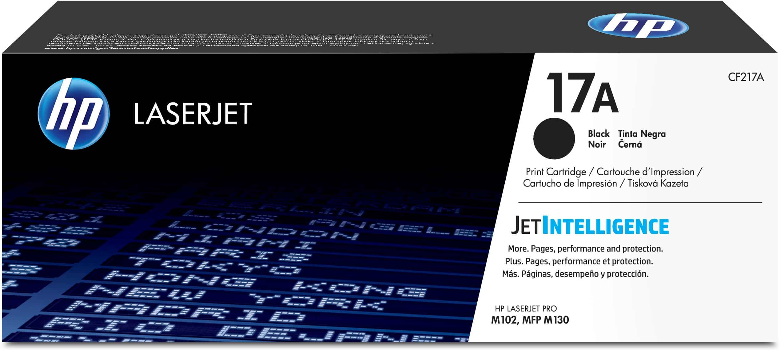 Cartouche de toner HP 17A LaserJet Noir (CF217A)  Modèle