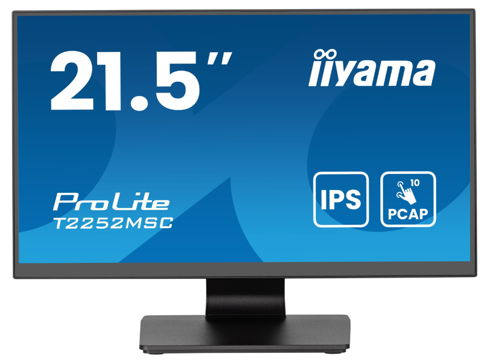 Écran Tactile 21.5" Full HD IPS 10 Points iiyama ProLite T2252MSC-B2
