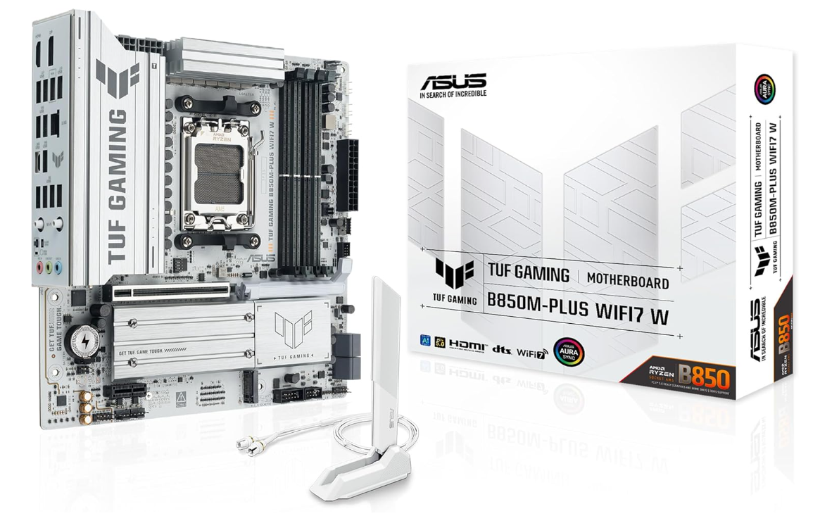 Carte Mère Micro‑ATX AM5 DDR5 Wi‑Fi 7 PCIe 5.0 ASUS TUF Gaming B850M‑PLUS WIFI7 photo 7