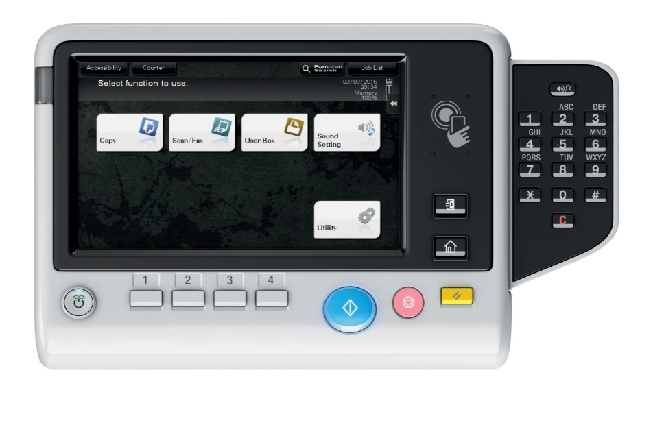 Appareil Multifonction A3 Noir & Blanc Bureau Konica Minolta bizhub 227 photo 3