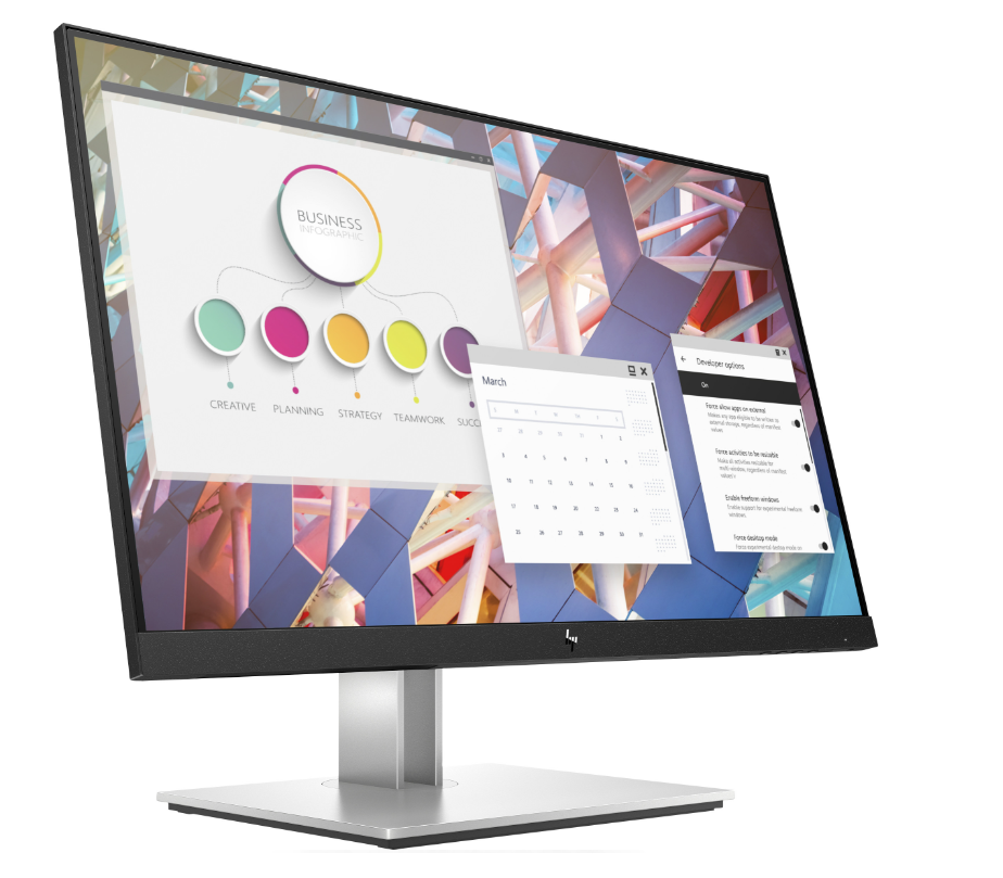 Écran Moniteur 23.8" Full HD IPS 60 Hz HP E24 G4 photo 2
