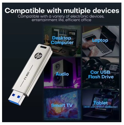 Clé USB 3.2 Haute Vitesse Métal HP 32 Go photo 6