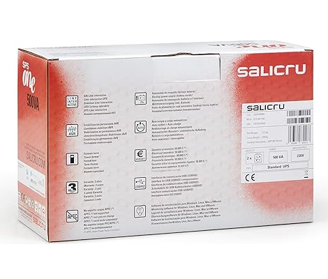 Onduleur Line‑Interactive 900 VA / 480 W Salicru SPS.900.One photo 4