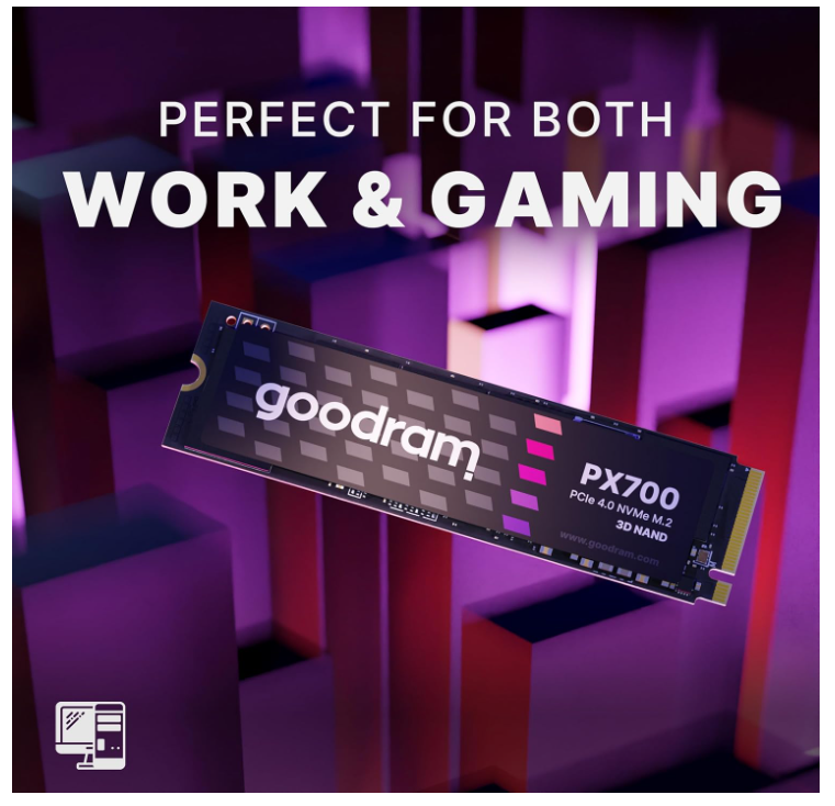 SSD Interne M.2 NVMe PCIe 4.0 4 To Haute Performance GoodRam PX700 photo 8