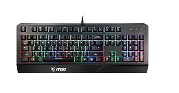 Clavier Gaming Rétroéclairé RGB AZERTY MSI VIGOR GK20 photo 2