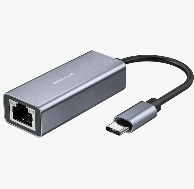 Adaptateur Ethernet USB-C vers Gigabit RJ45 Airplus C3101 photo 6