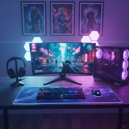 HYBROK HG27CUF200 – Écran Gaming Incurvé 27" Full HD 200Hz 1ms photo 2