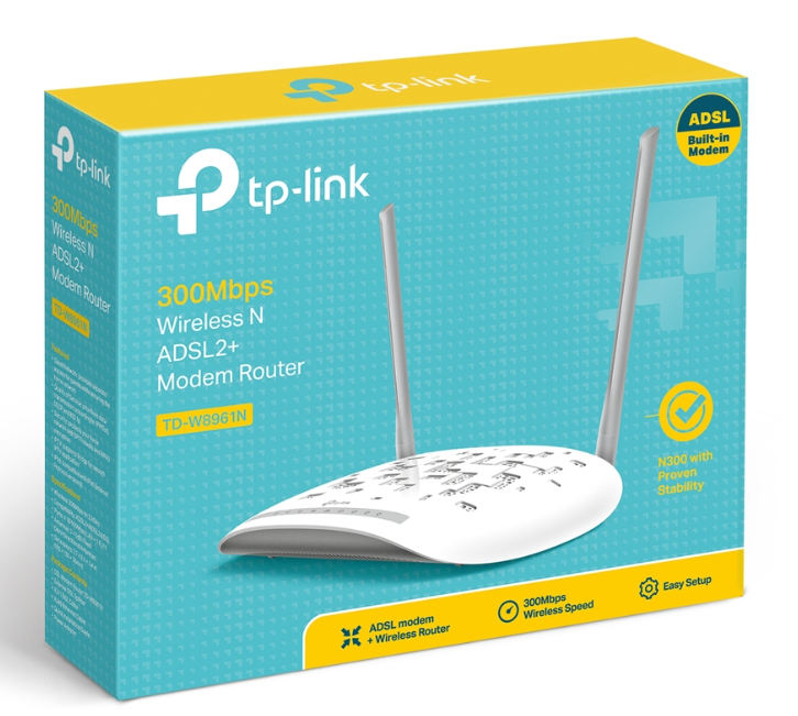 Modem Routeur Sans Fil ADSL2+ TP-Link 300 Mbps photo 3